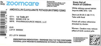 amoxicillin clav 875-125mg 14 tablet label north.jpg amoxicillin clav 875-125 mg 14 tablets - amoxicillin clav 875 125mg 14 tablet label north